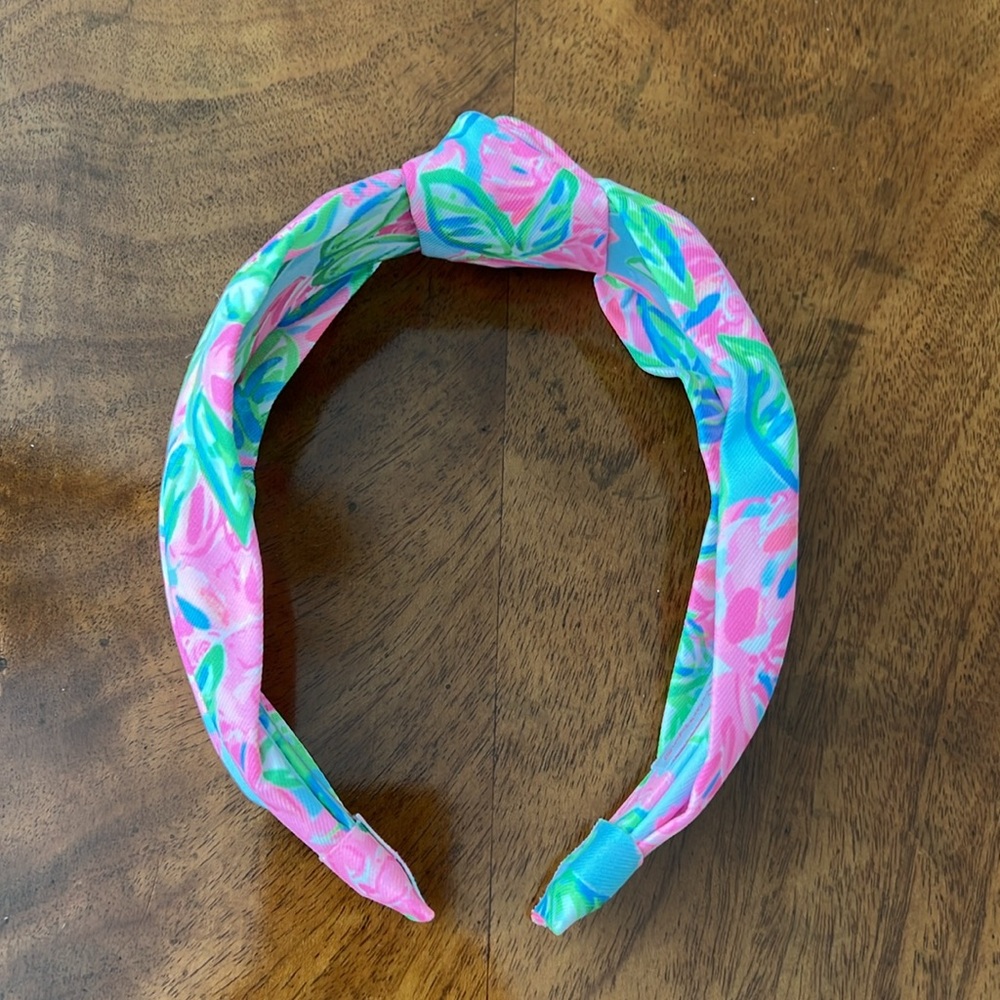Lilly Pulitzer Multi Totally Blossom knotted headband - Picture 2 of 6